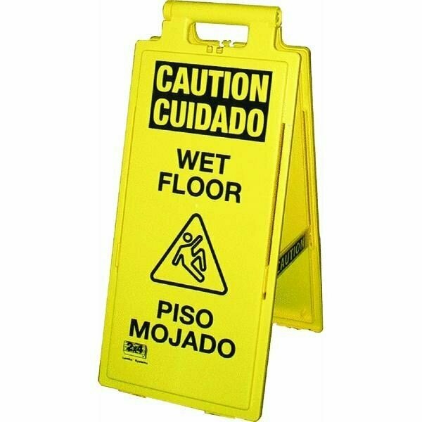 Impact Products English And Spanish Wet Floor Sign 24106-90